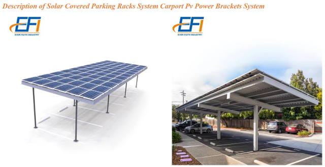 Carport Solar Installation Support Structure Carport Solar Mounting Rack
