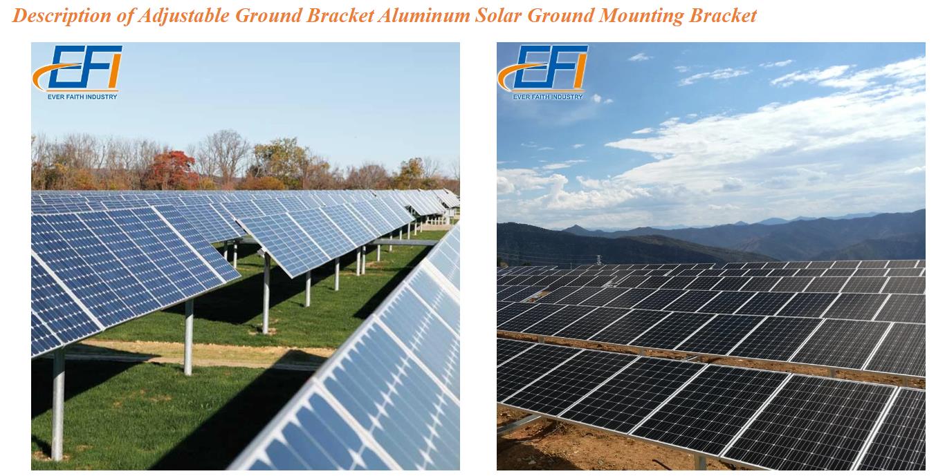Adjustable Ground Bracket